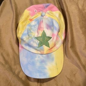 Jeffree star tie dye pot leaf hat